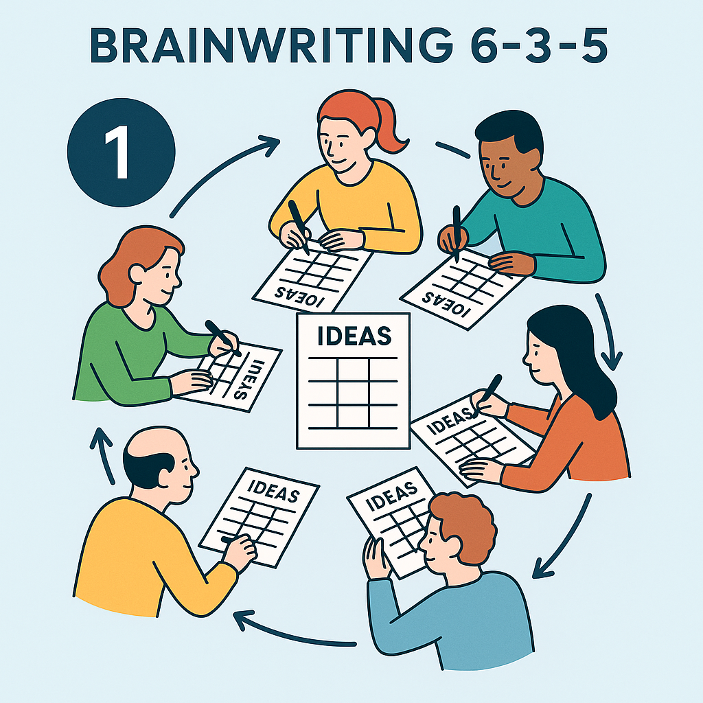 Brainwriting, une alternative silencieuse pour faire émerger les idées RH